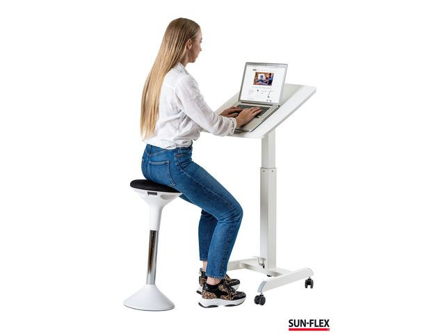 Bord höj/sänk SUN-FLEX Easydesk Pro vit