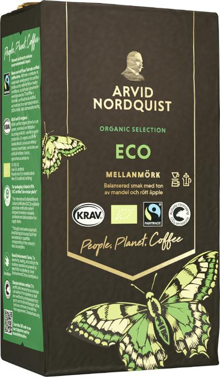 Kaffe ARVID.N Eco Mellanmörk 450g