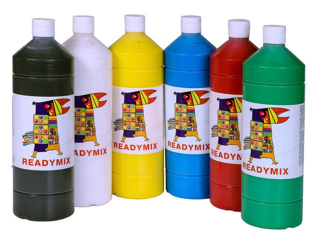 Readymix 0,5L primärblå