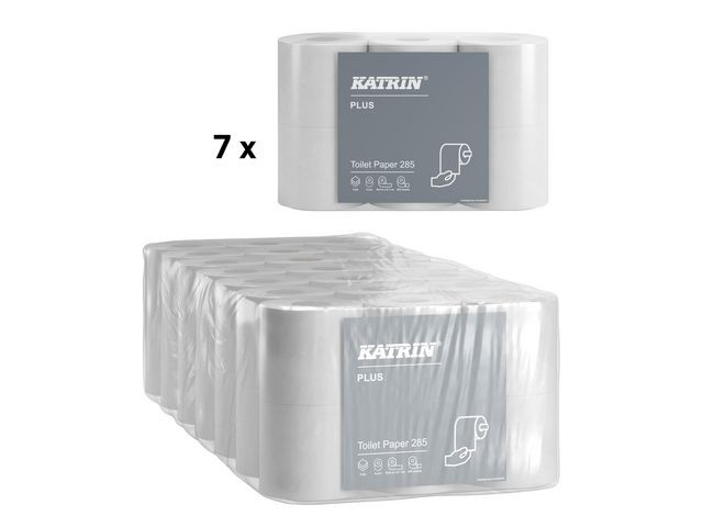 Toalettpapper KATRIN Plus 285 Soft 42/fp