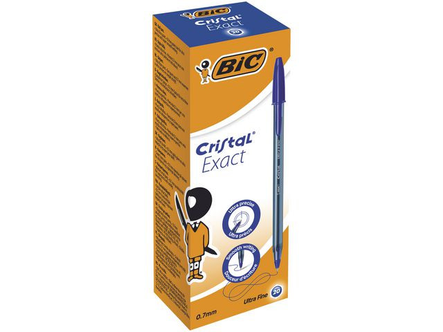 Kulpenna BIC Cristal 0,7 blå