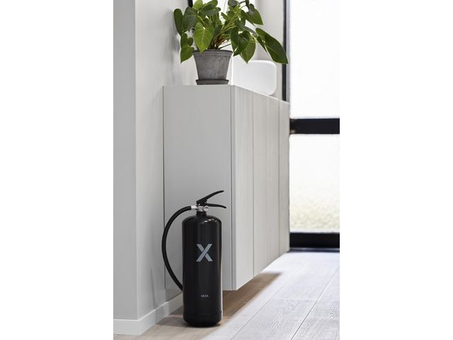Brandsläckare NEXA 6kg pulver 43A svart