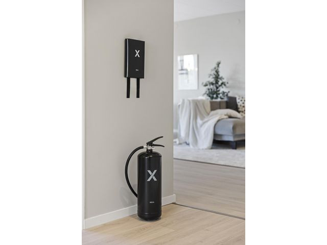 Brandsläckare NEXA 6kg pulver 43A svart