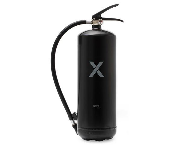 Brandsläckare NEXA 6kg pulver 43A svart