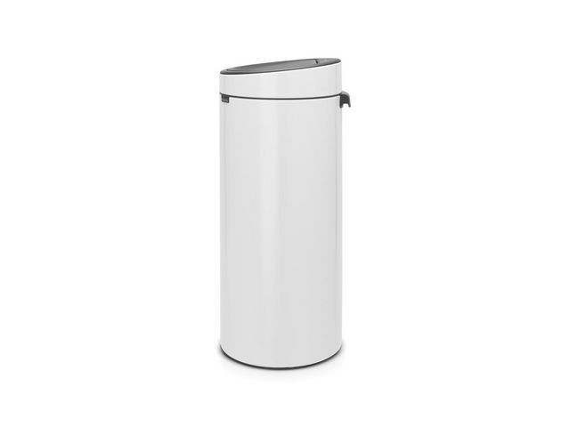 Papperskorg BRABANTIA Touch Bin 30L vit