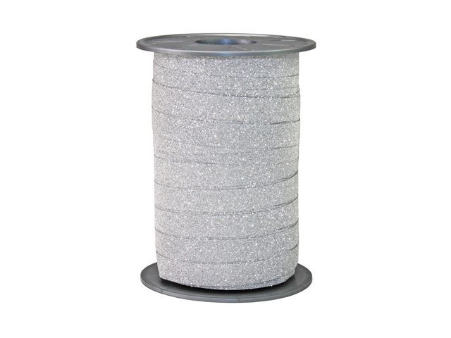Glitterband silver 10mmx100m