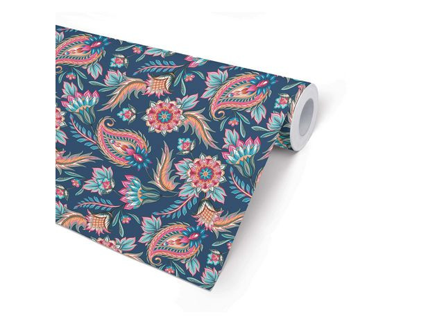 Presentpapper Paisley 38cmx165m
