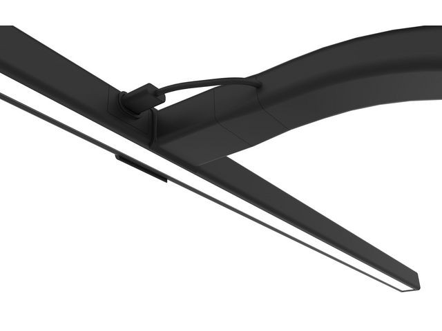 Lampa UNILUX Strata LED svart