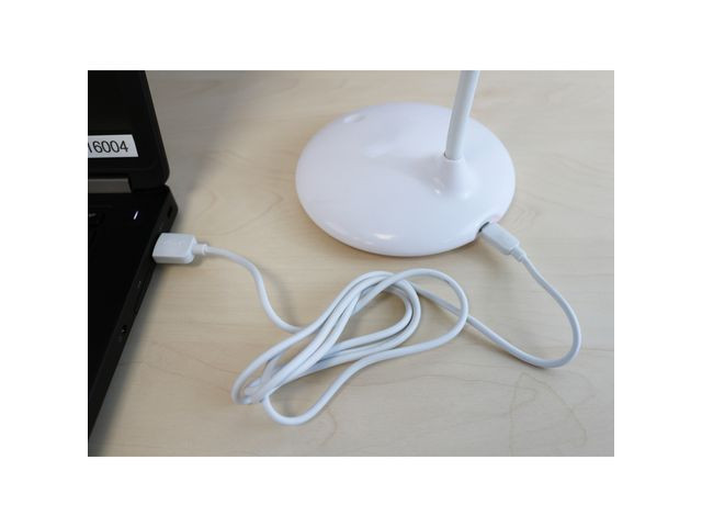 Lampa UNILUX Nelly LED vit