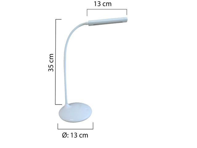 Lampa UNILUX Nelly LED vit