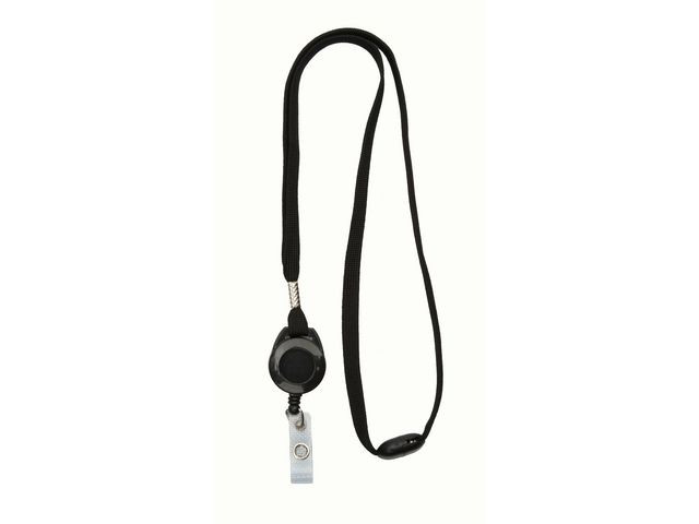 Nyckelband CARDKEEP yoyo svart