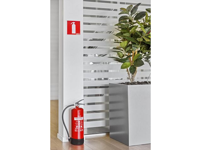 Brandsläckare NEXA 6kg pulver 55A röd