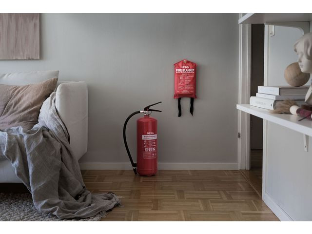 Brandsläckare NEXA 6kg pulver 43A röd
