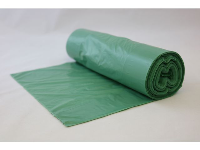 Sanitetspåse Bio 10L 21my grön 100/rl