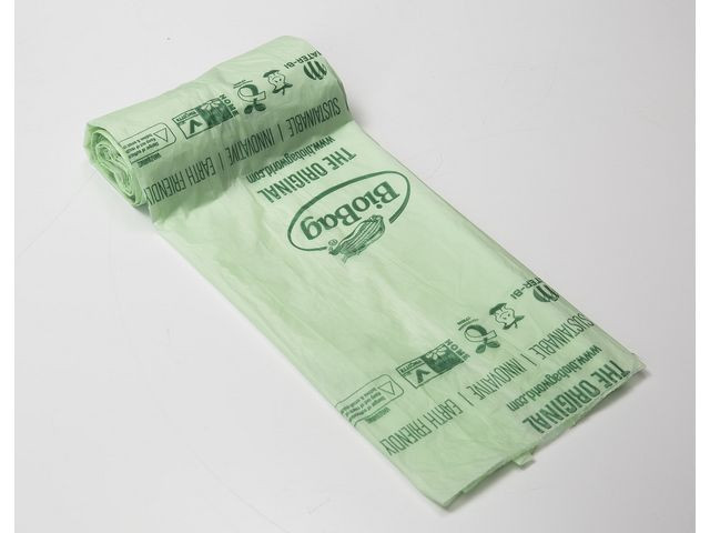 Insatspåse BIOBAG 30L 12my grön 25/rl