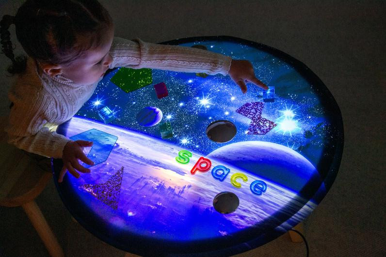 Ljusbord Science Rund 60cm LED