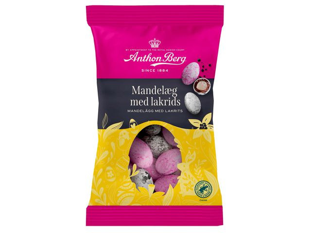 Mandelägg ANTHON BERG Lakrits80g