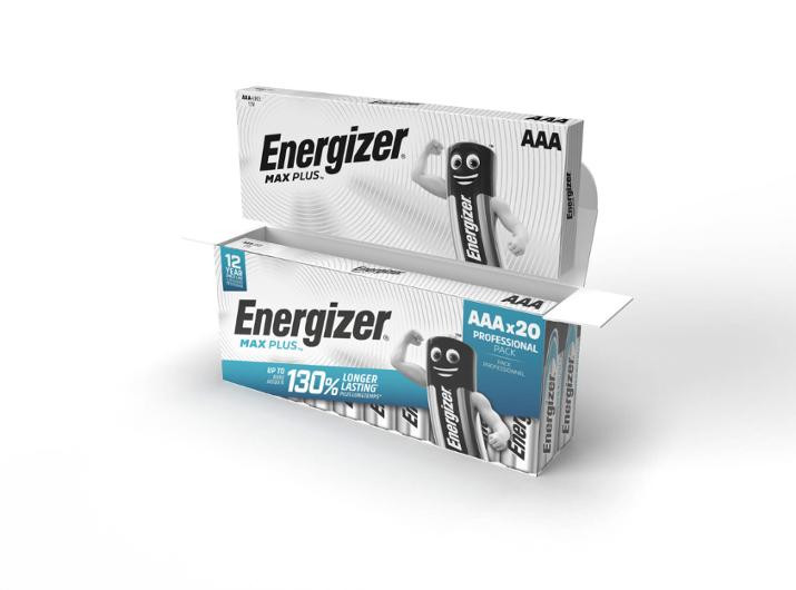 Batteri ENERGIZER Max Plus AAA 20/fp