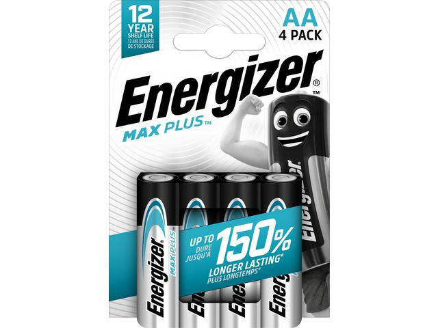 Batteri ENERGIZER Max Plus AA 4/fp