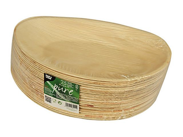 Tallrik PURE Palmblad 26x17x2,5cm 25/fp