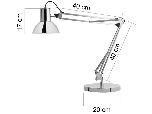 Lampa UNILUX Success LED krom
