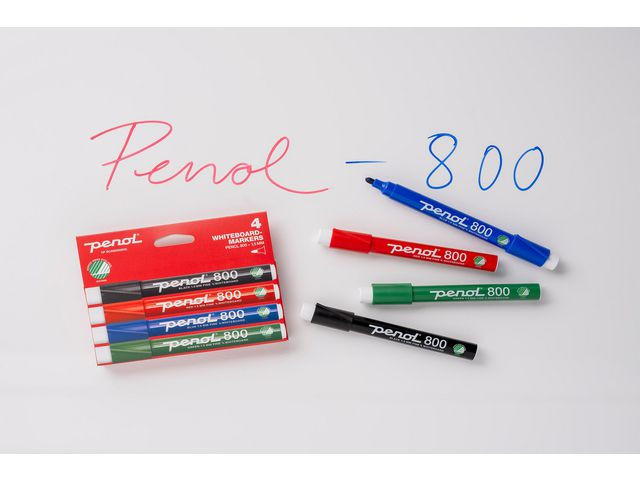 Whiteboardpenna PENOL 800 rund blå