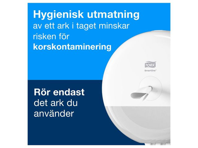 Dispenser TORK T9 SMARTONE Twin svart