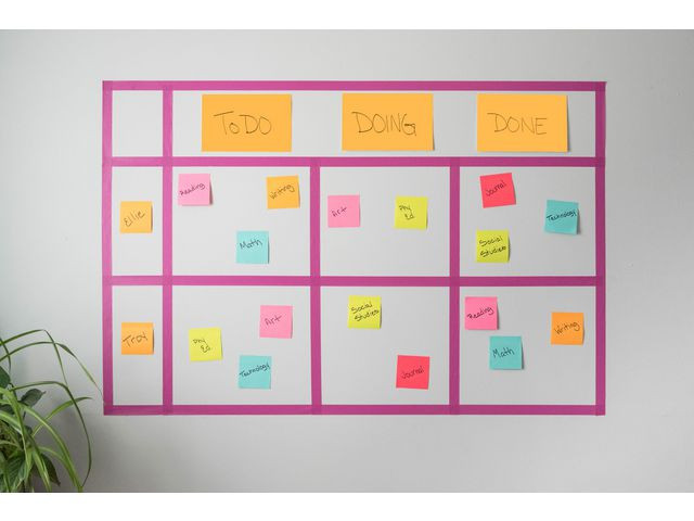 Notes POST-IT SS 76x127mm Cosmic 6/fp