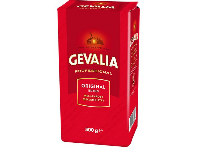 Kaffe GEVALIA Mellanrost prof.brygg 500g