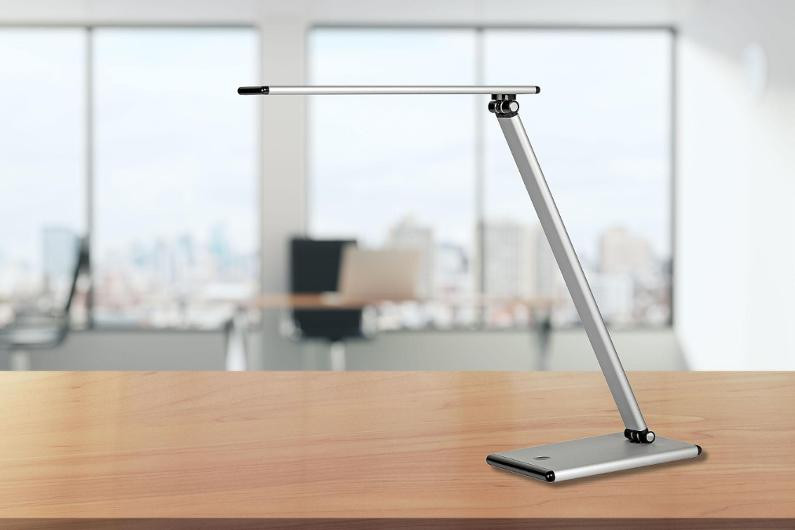 Lampa UNILUX Terra LED metal grå