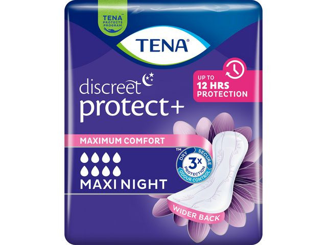 Inkoskydd TENA Lady Maxi Night 6/fp
