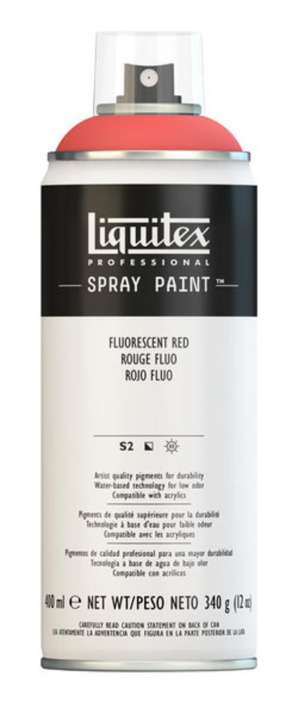 Sprayfärg Fluorescent 400ml Red
