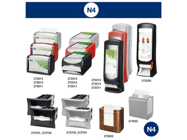 Servett TORK Adv N4 1-lags natur 1125/fp