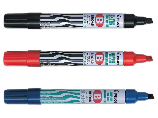 Märkpenna PILOT Super Color B blå