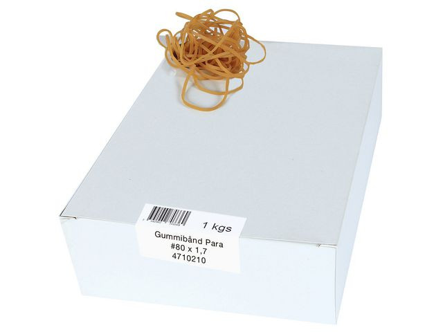 Gummiband 80x1,7mm nr18 1kg 3090/fp