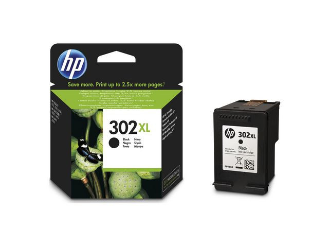 HP 302XL BK (svart) blekkpatron 8,5 ml