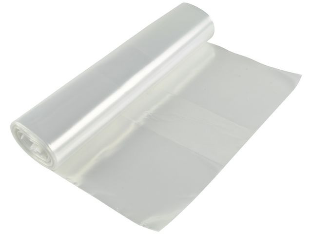 Plastsäck LD 125L 50my transp 25/rl