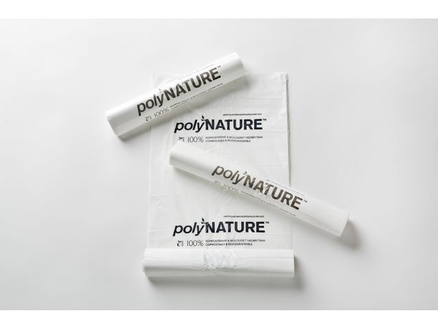 Insatspåse POLYNATURE 35L 20my vit 20/rl