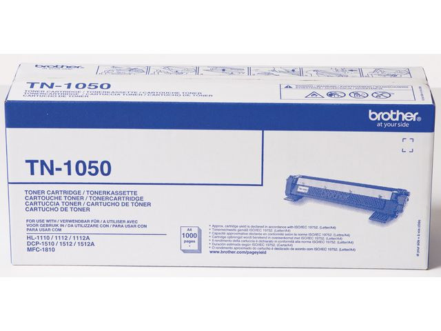 Brother TN1050 BK (svart) toner 1000 sider
