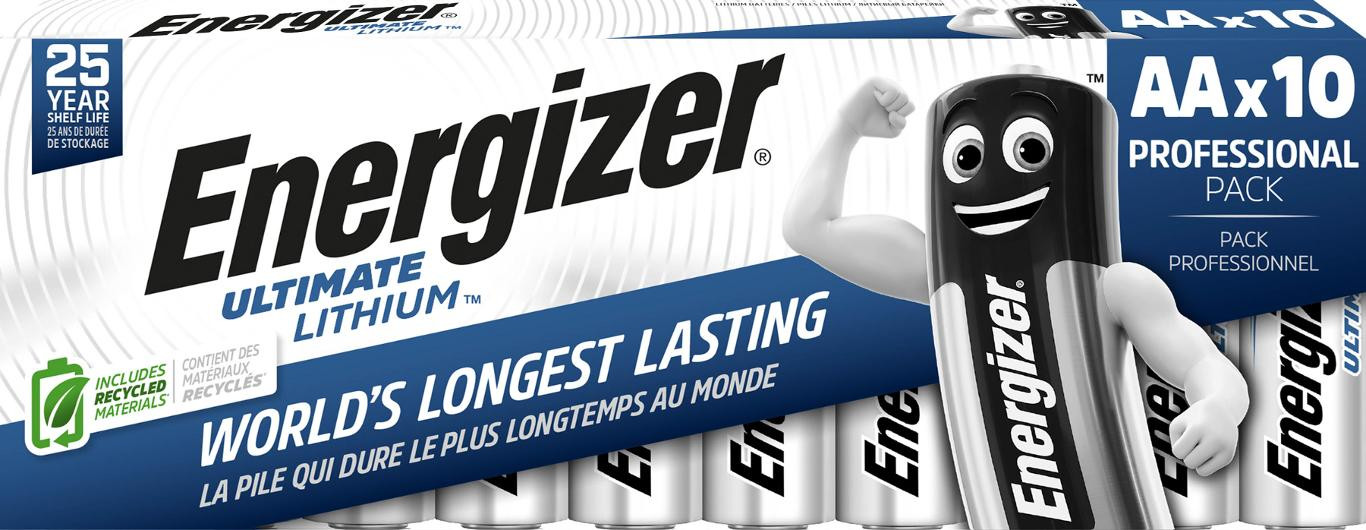 Batteri ENERGIZER Ultimate AA 10/fp