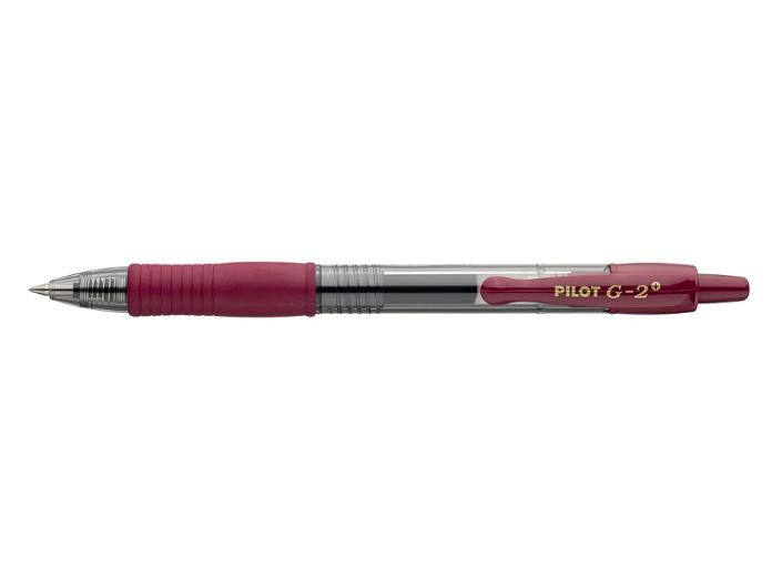 Gelpenna PILOT G2 Plus 0,7 mörkröd