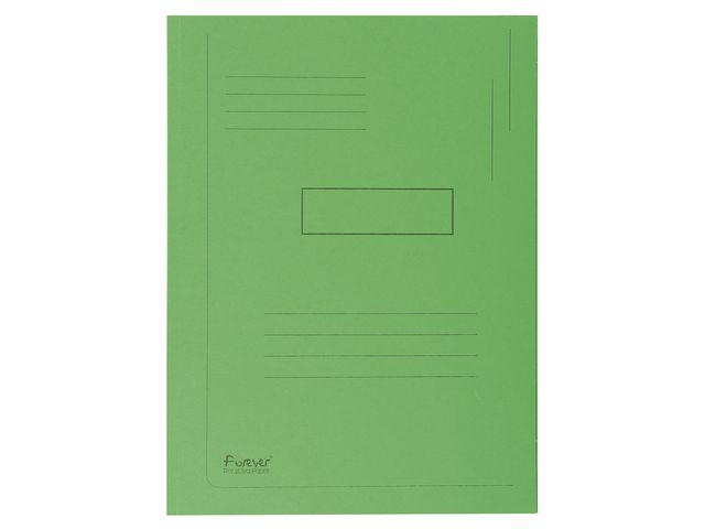 Mapp EXACOMPTA 2-klaff 290g A4 sorterade