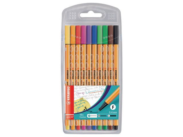 Fineliner STABILO Point 88 10/fp