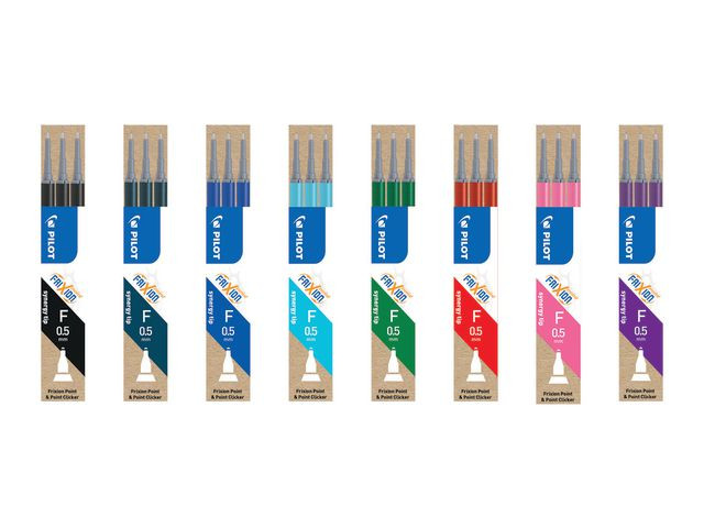 Refill PILOT Frixion Syner 0,5 sv 3/fp