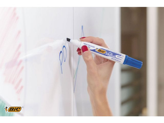 Whiteboardpenna BIC Velleda 1751 ECO blå