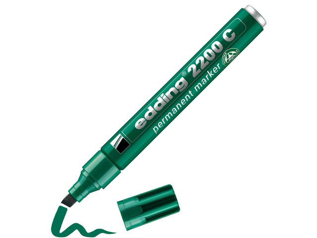 Märkpenna EDDING 2200C grön