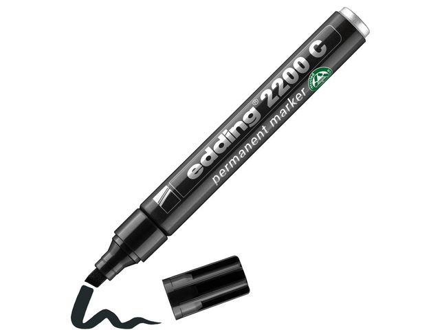 Märkpenna EDDING 2200C svart
