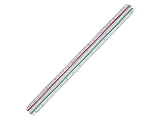 Skallinjal STAEDTLER skalor 1:20-100