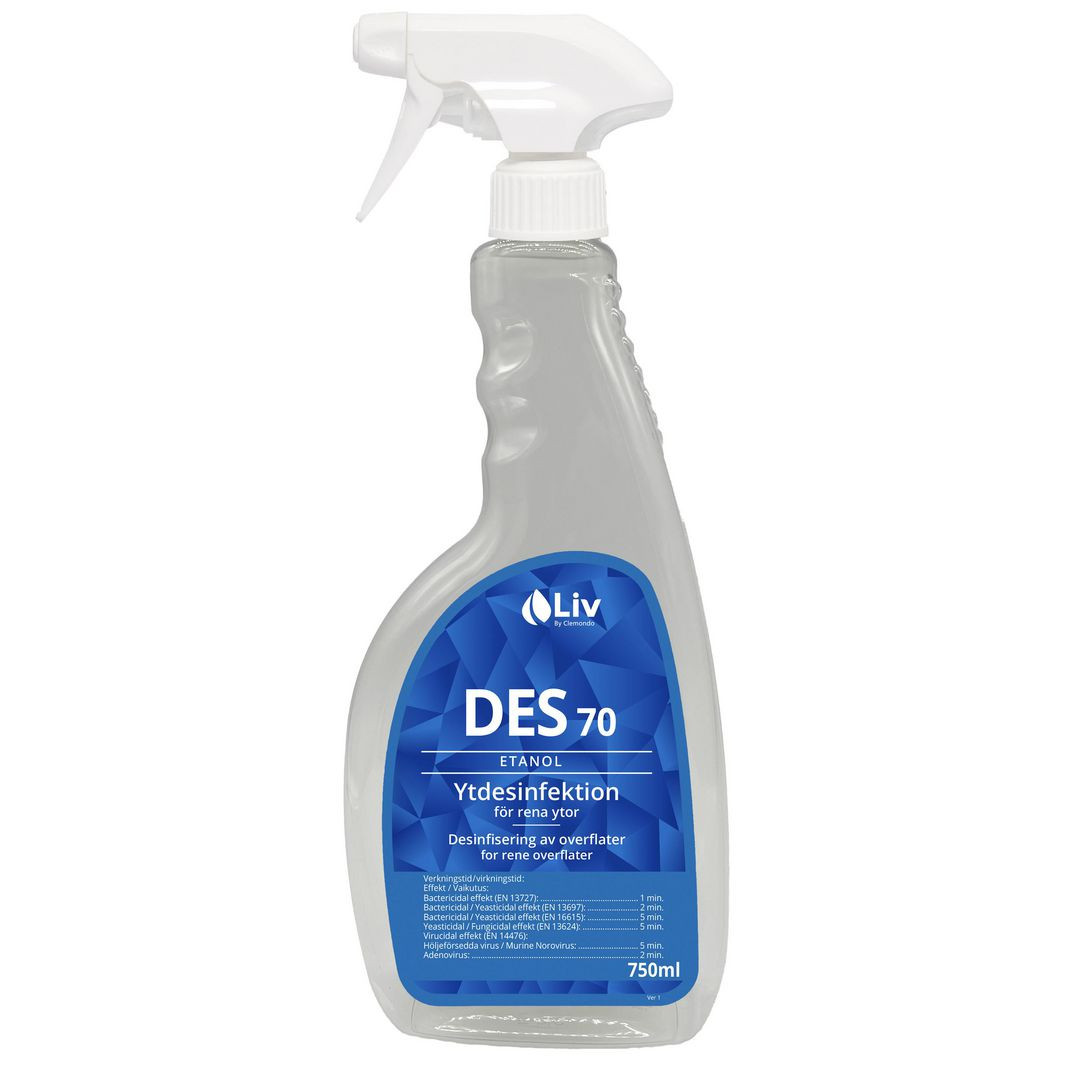 BildeYtdesinfektion LIV 70 spray 750ml