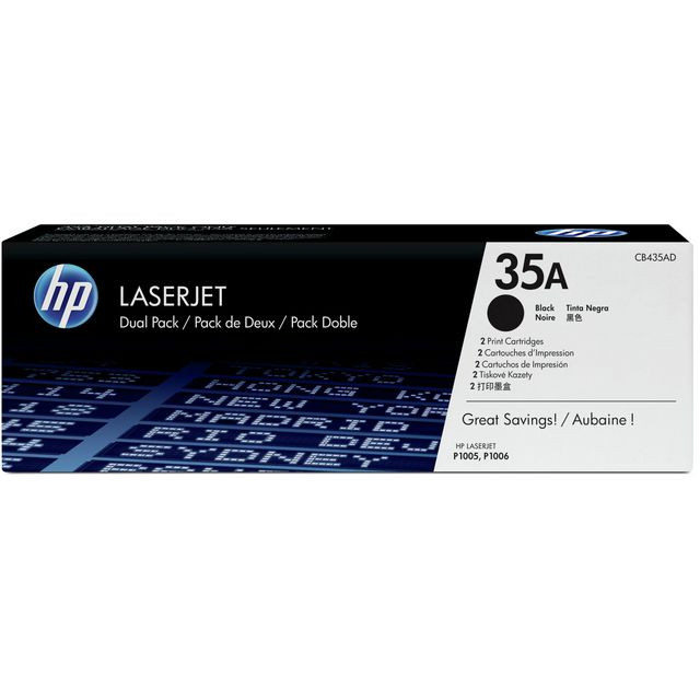BildeToner HP CB435AD 35A 3K svart 2/fp